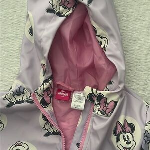 Disney Minnie Mouse Pink Hooded Jacket